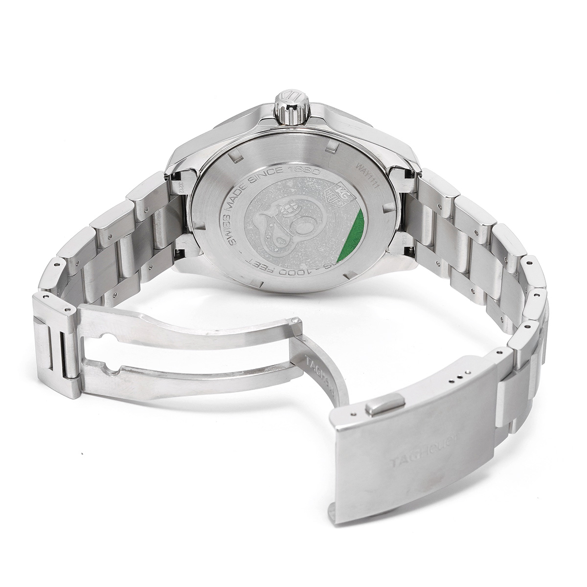 タグ ホイヤー / TAG HEUER アクアレーサー クォーツ WAY1111.BA0928 シルバー メンズ 時計 【中古】【wristwatch】