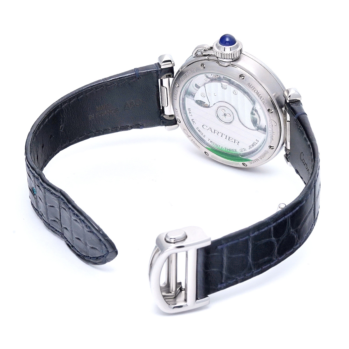 カルティエ パシャ ドゥ カルティエ 35mm WSPA0012 シルバー ユニセックス 時計 【中古】【wristwatch】