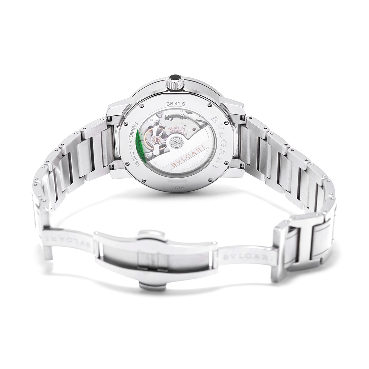 ブルガリ / BVLGARI ブルガリブルガリ BB41WSSD ホワイト メンズ 時計 【中古】【wristwatch】