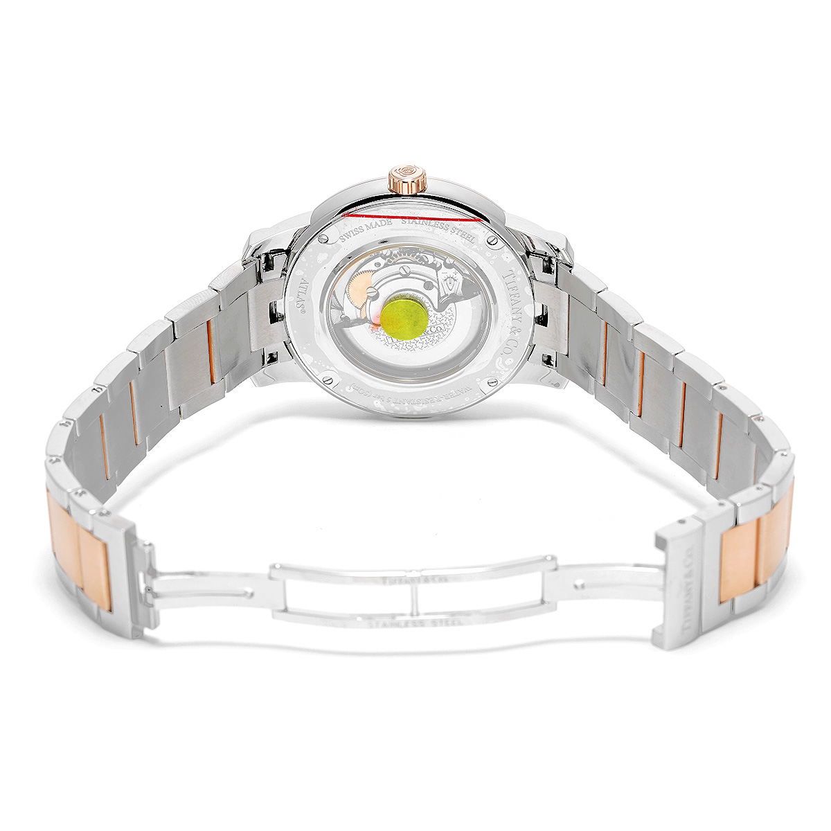 ティファニー アトラス ドーム Z1810.68.13A21A00A シルバー メンズ 時計 【中古】【wristwatch】