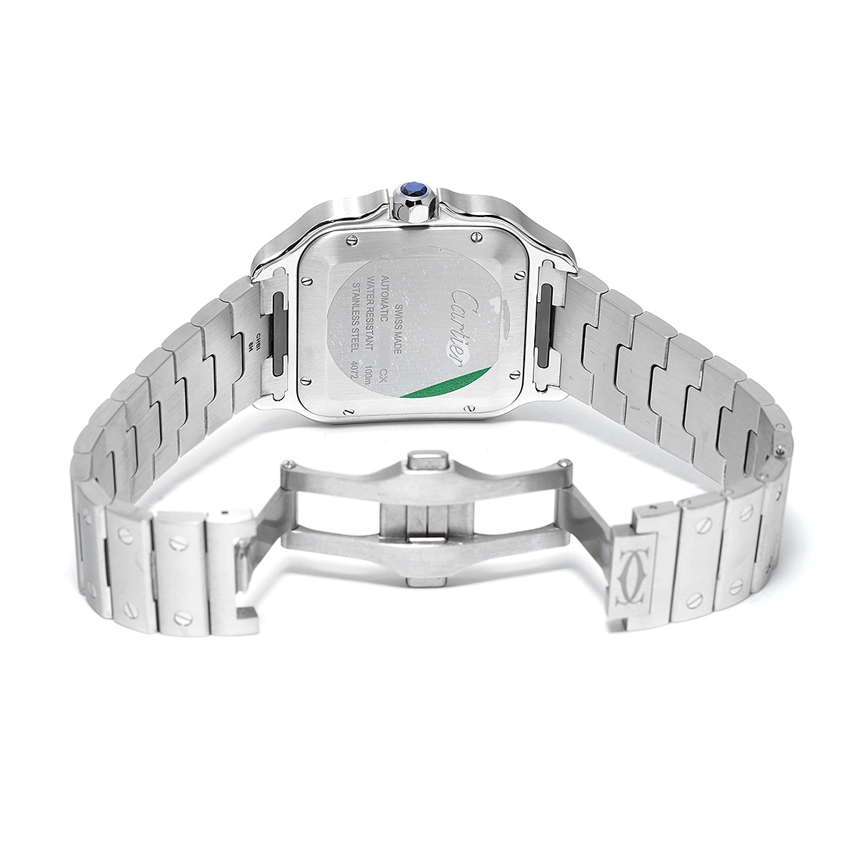 カルティエ / CARTIER サントス ドゥ カルティエ LM WSSA0048 ブルー メンズ 時計 【中古】【wristwatch】