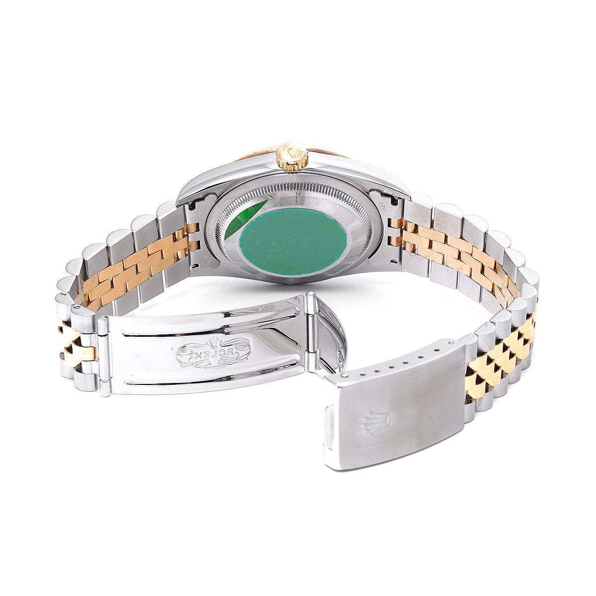 ロレックス ROLEX 16233G T番(1997年頃製造) シャンパンコンピュータ /ダイヤモンド メンズ 腕時計