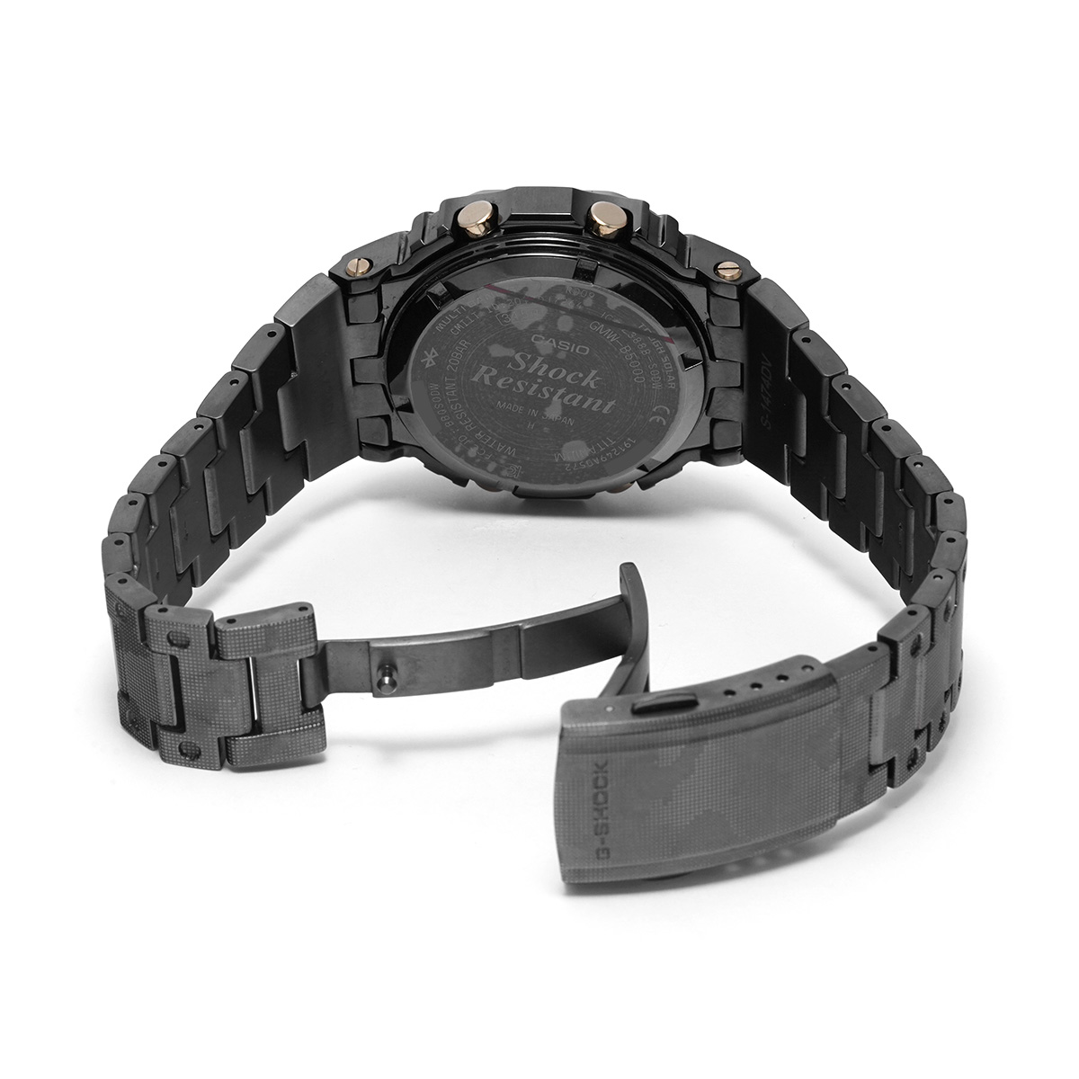 カシオ G-SHOCK GMW-B5000シリーズ GMW-B5000TCF-2JR ブラック メンズ 時計 【中古】【wristwatch】
