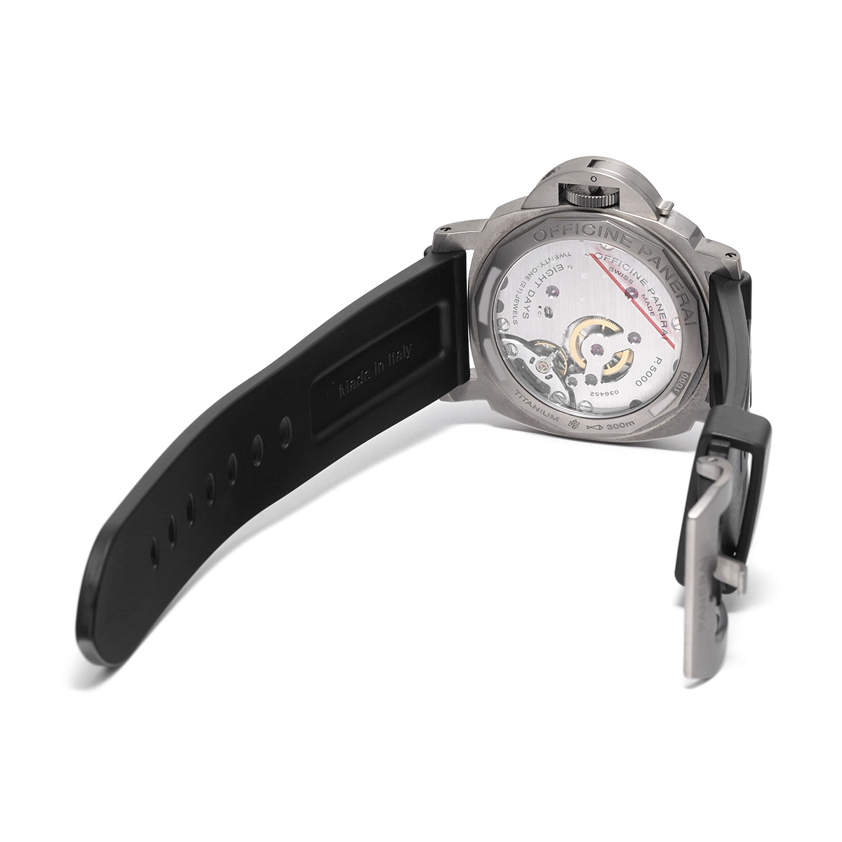 パネライ ルミノール ベース 8デイズ チタニオ PAM00562 ブラウン メンズ 時計 【中古】【wristwatch】