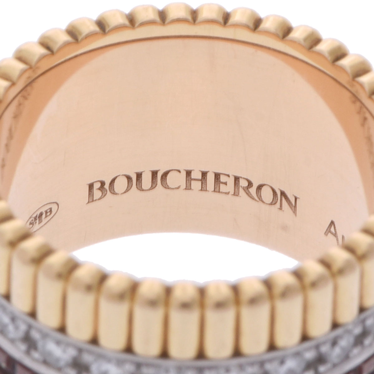 ブシュロン キャトル クラシック リング ラージ #49 ゴールド