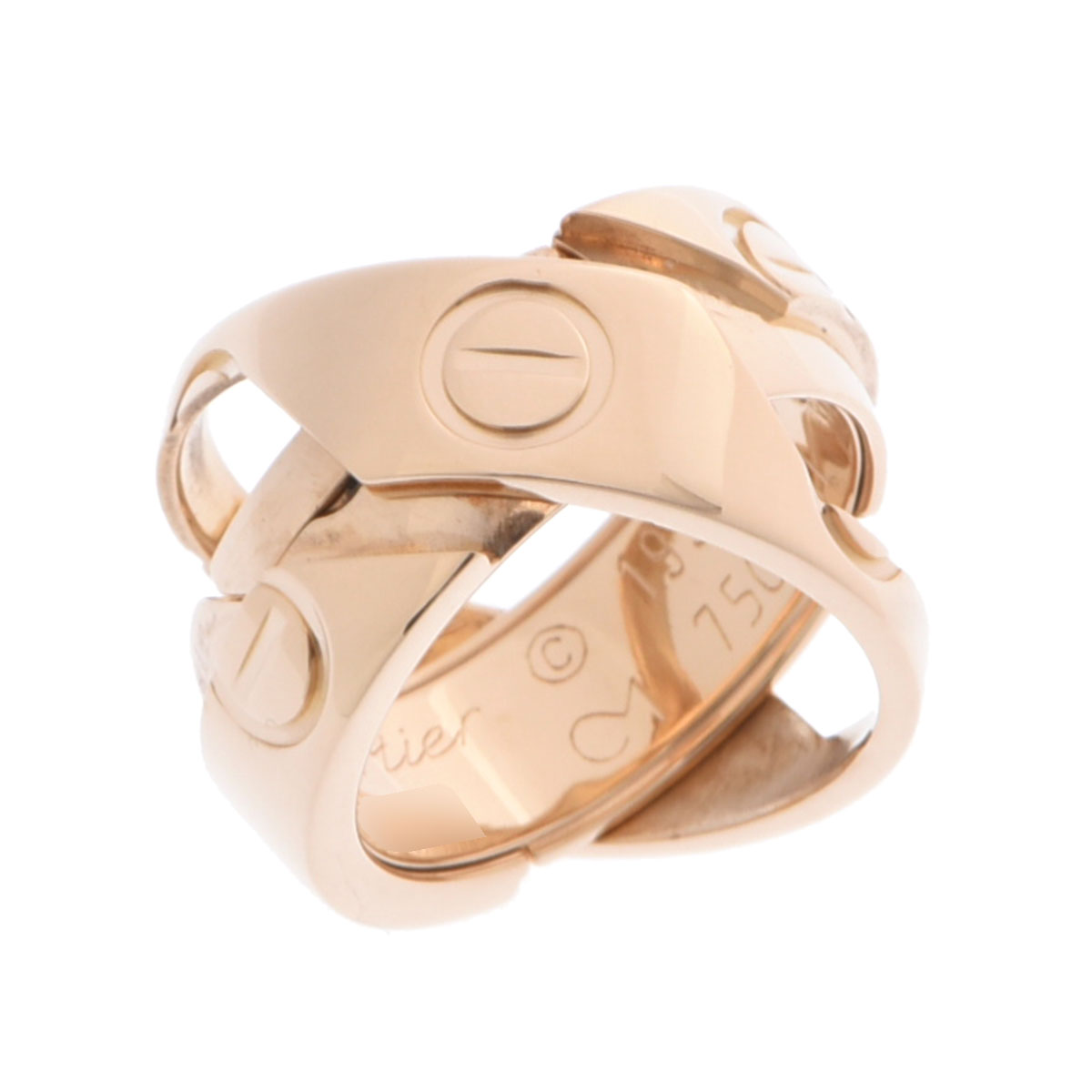 カルティエ アストロラブ リング #51 ゴールド K18イエローゴールド YG