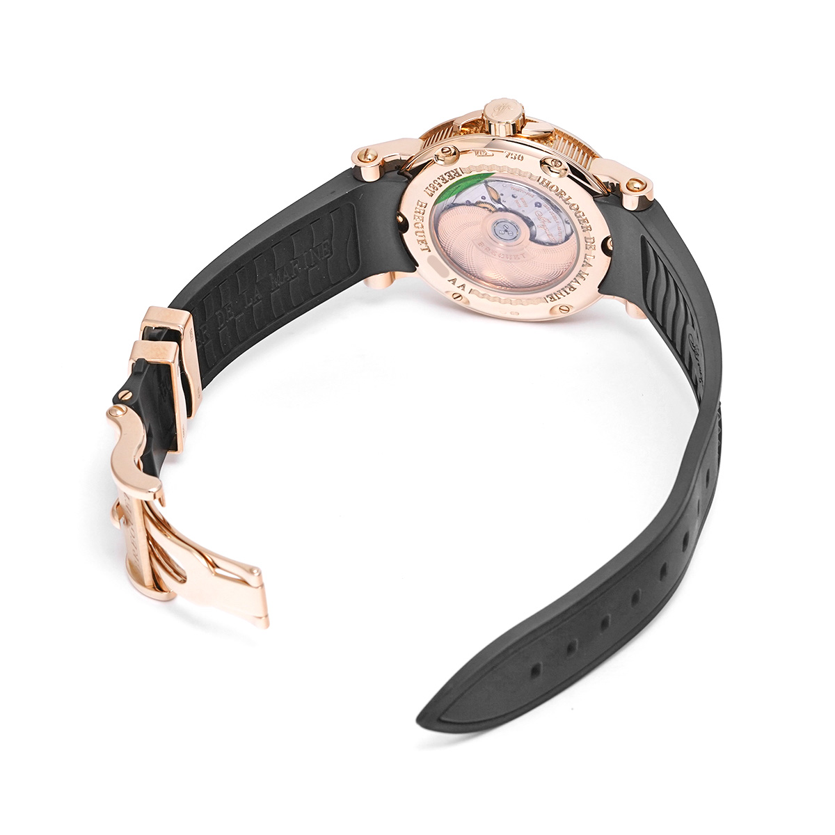 ブレゲ マリーンII ラージデイト 5817BR/Z2/5V8 グレー メンズ