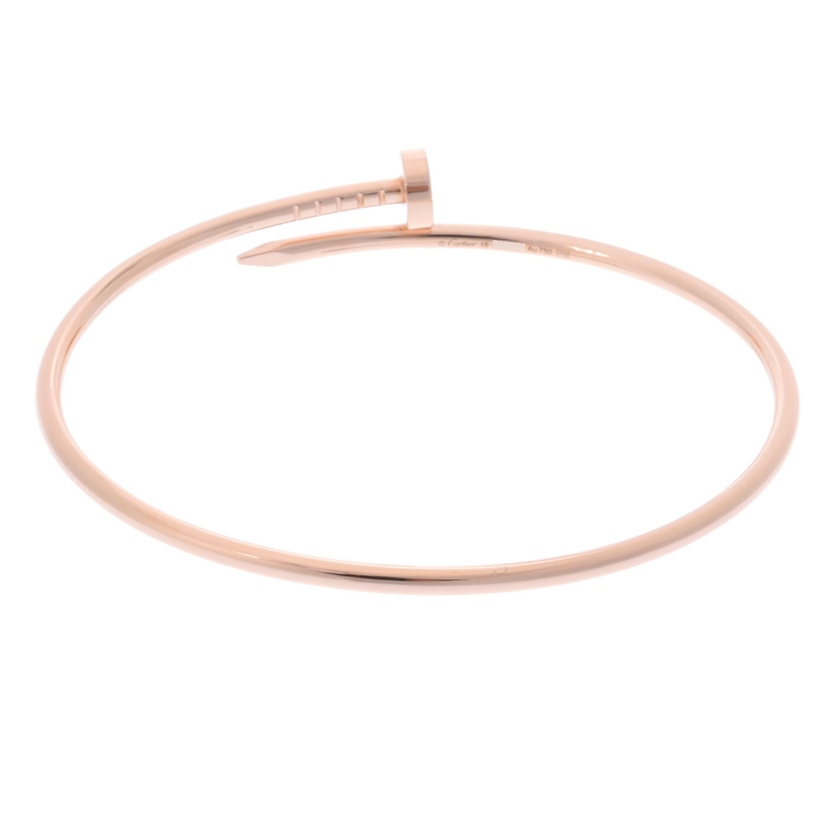 Cartierカルティエジュストアンクルピンクゴールドスモール[新品未使用] カルティエ ジュストアンクル リング #54 ゴールド K18ピンク