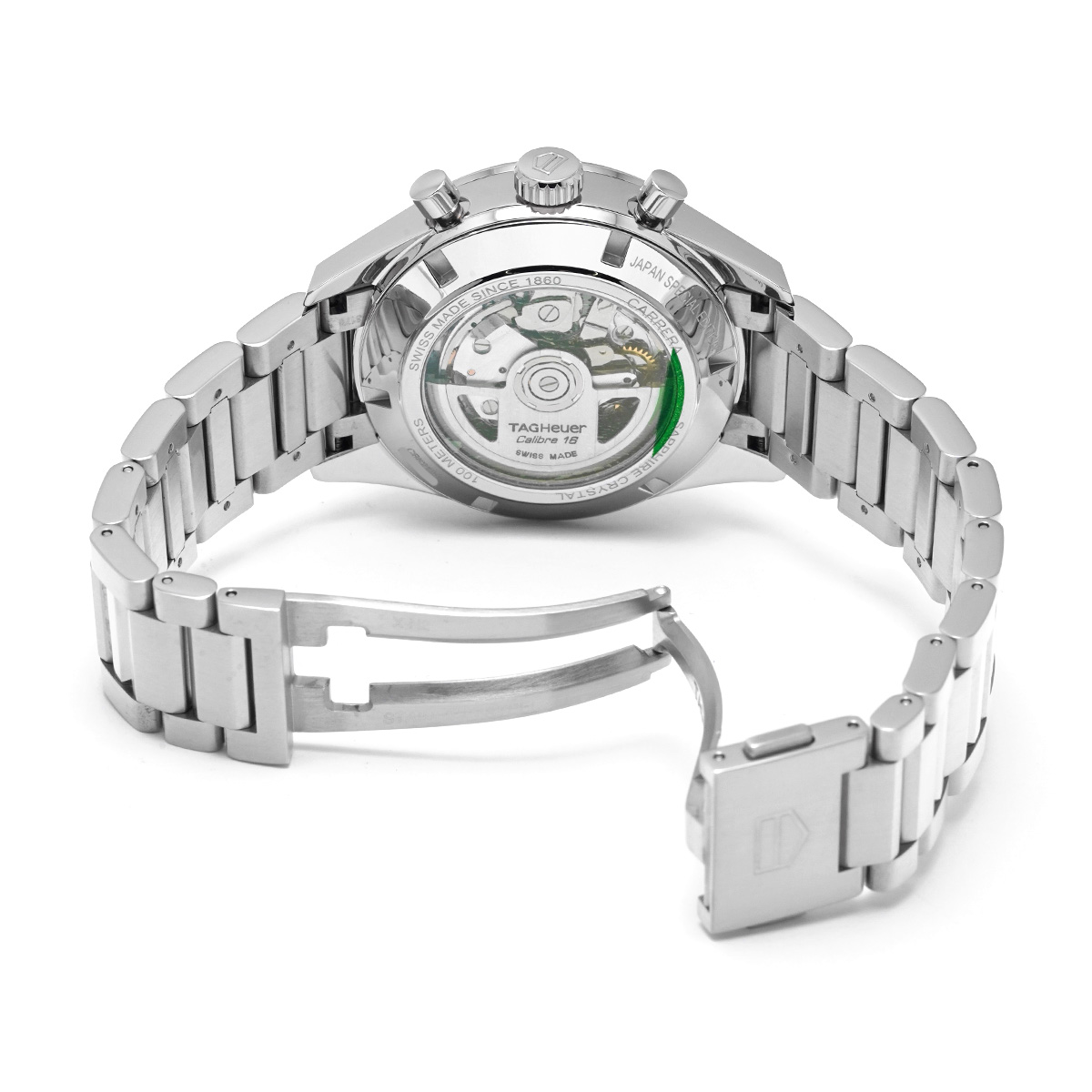 タグ ホイヤー カレラ キャリバー16 クロノグラフ ブルーエディション