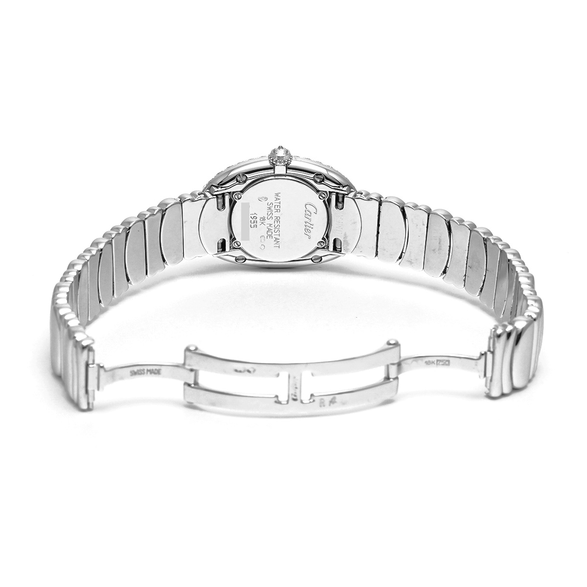 カルティエ ベニュワール 1955 シルバー レディース 時計 【中古