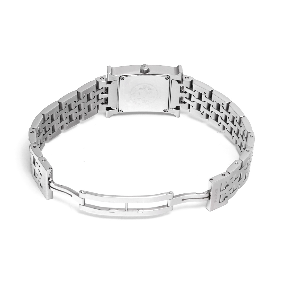 Hermès エルメス HH1.210 レディース 腕時計 稼働品 ブルー エルメス Hウォッチ HH1.210 ブルーシェル/ダイヤモンド