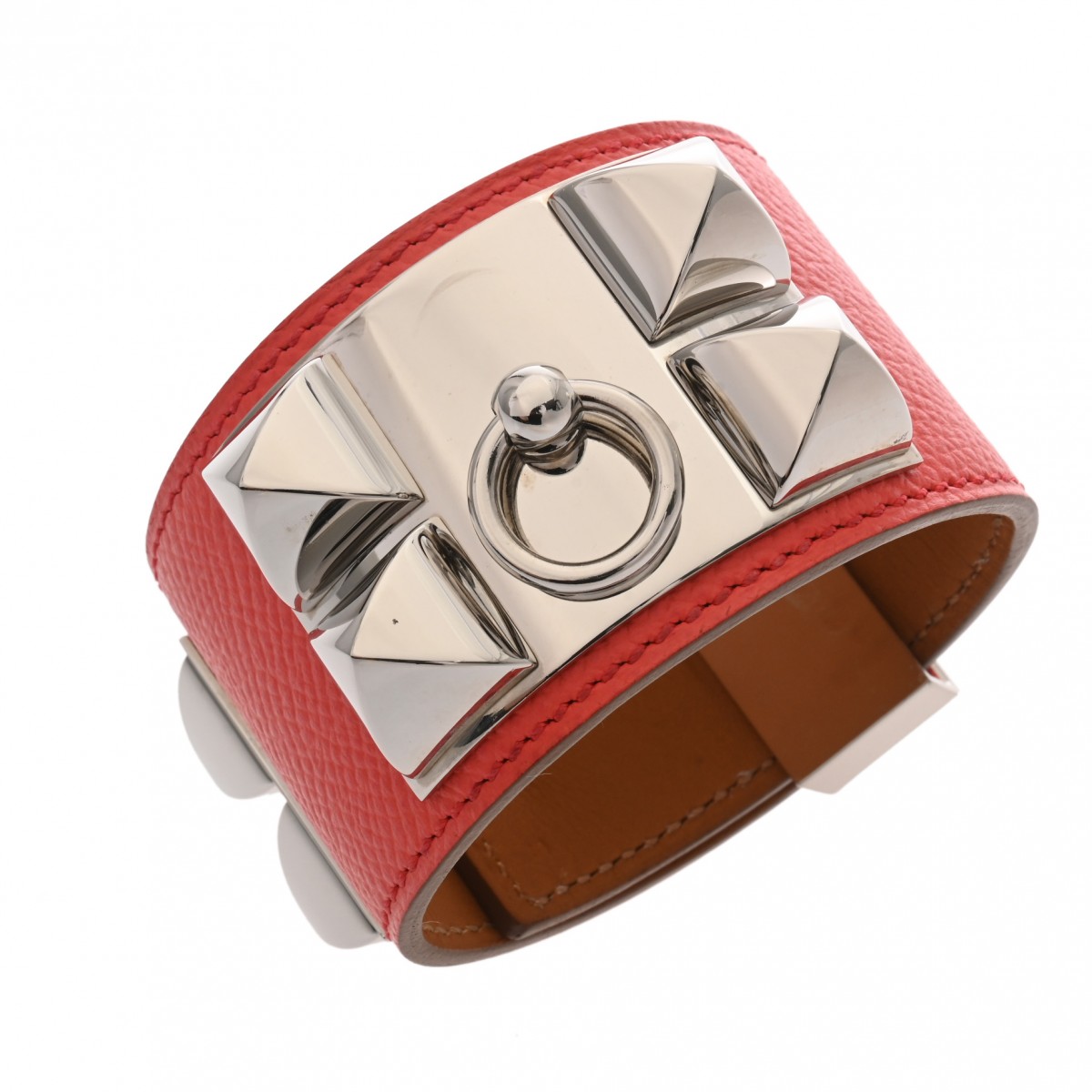 エルメス コリエドシアン ブレスレット #S ローズジャイプール