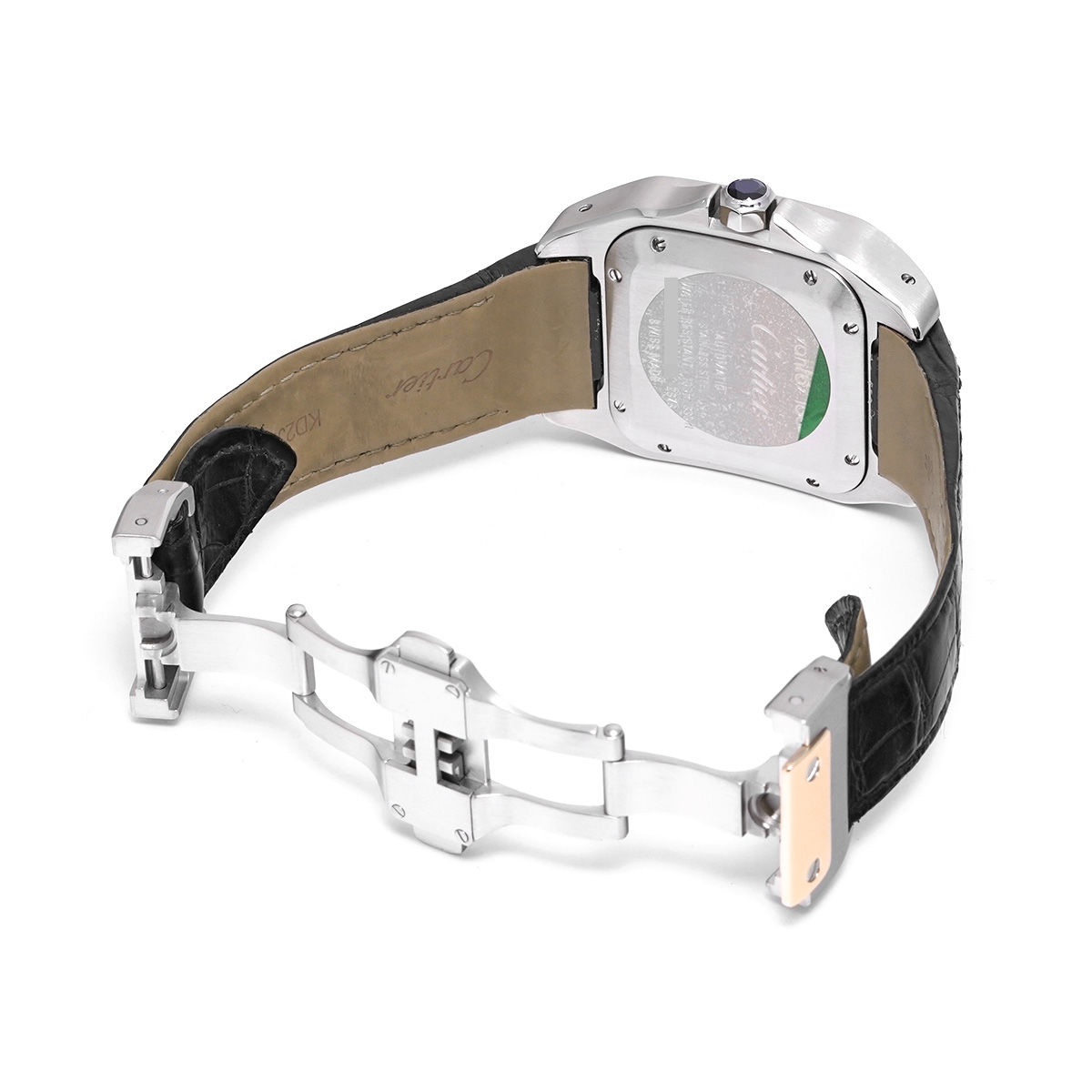 カルティエ サントス 100 MM W20107X7 シルバー ユニセックス 時計