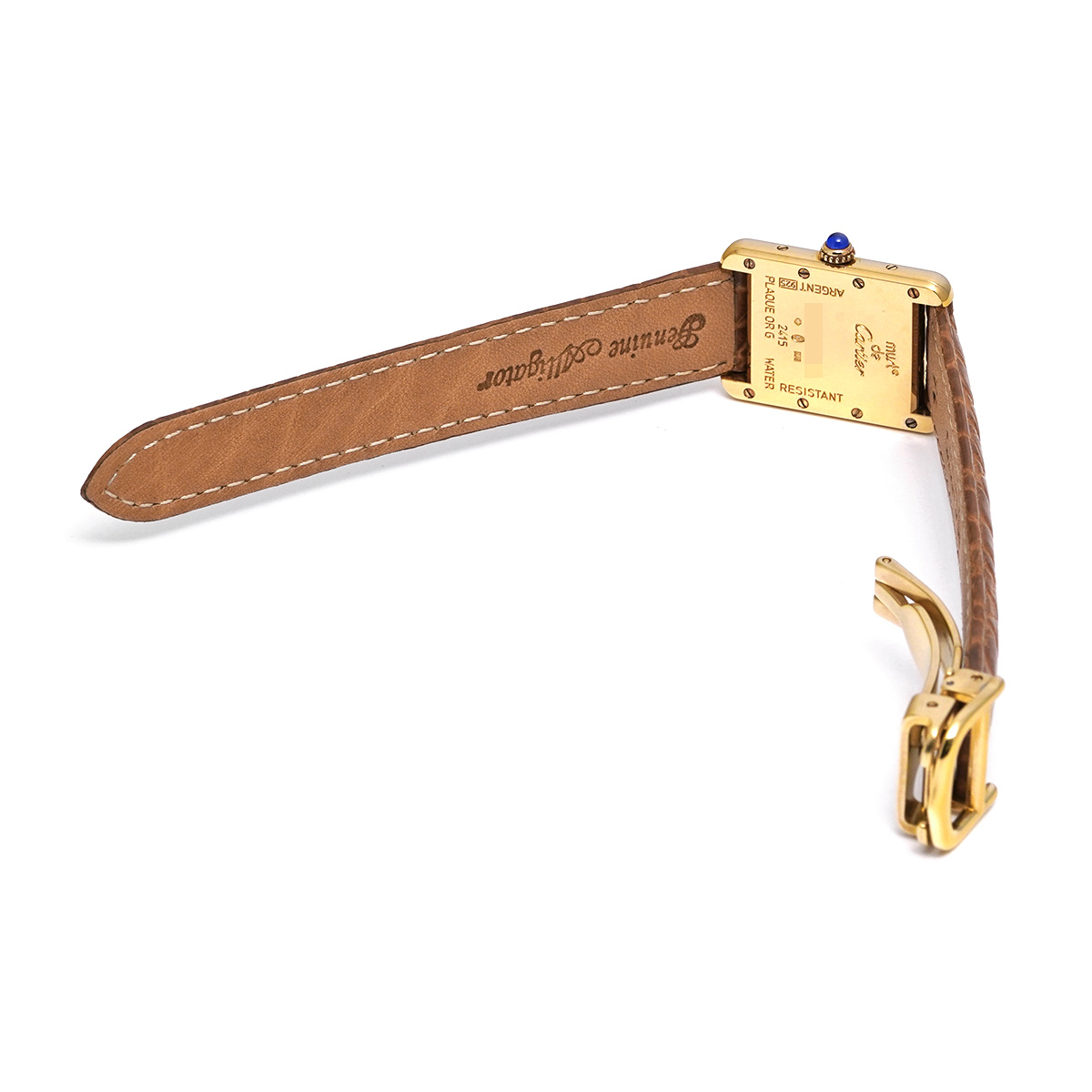 カルティエ マストタンク ヴェルメイユ SM W1018587 シルバー