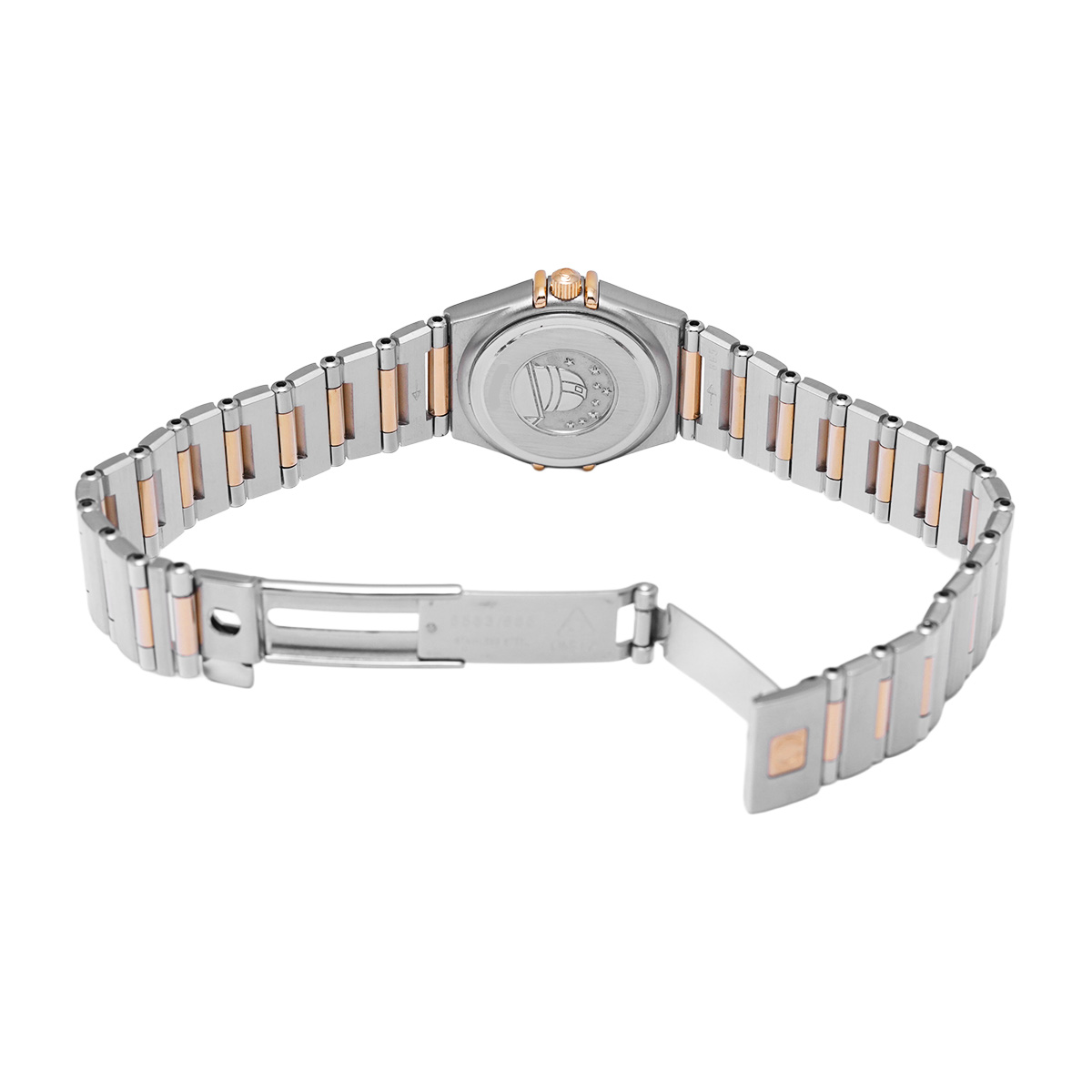 オメガ コンステレーション ミニ クォーツ 1360.75 ホワイト