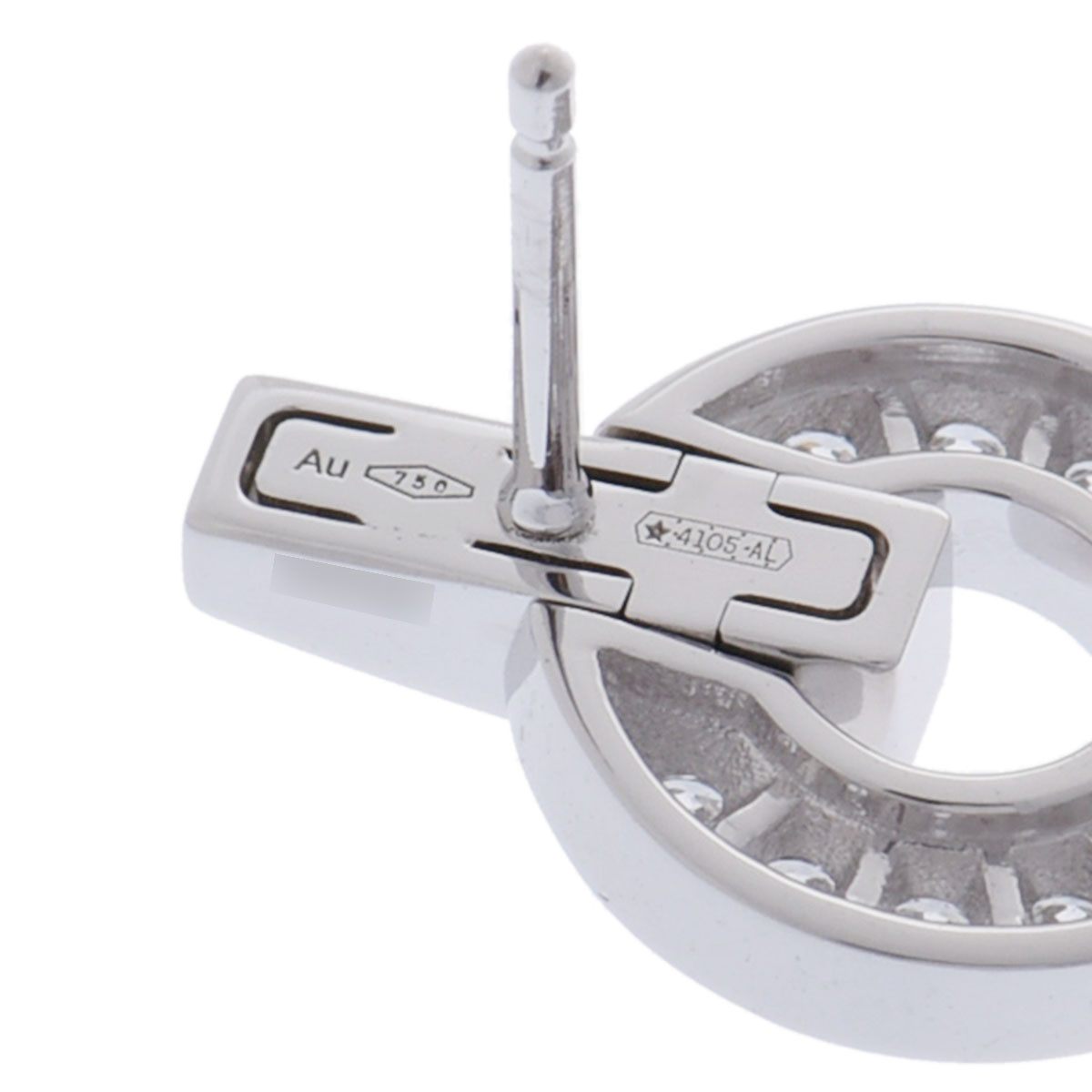 BVLGARI ブルガリ ピアス シルバー ブルガリ ブルガリブルガリ オープンワーク ピアス シルバー 357940