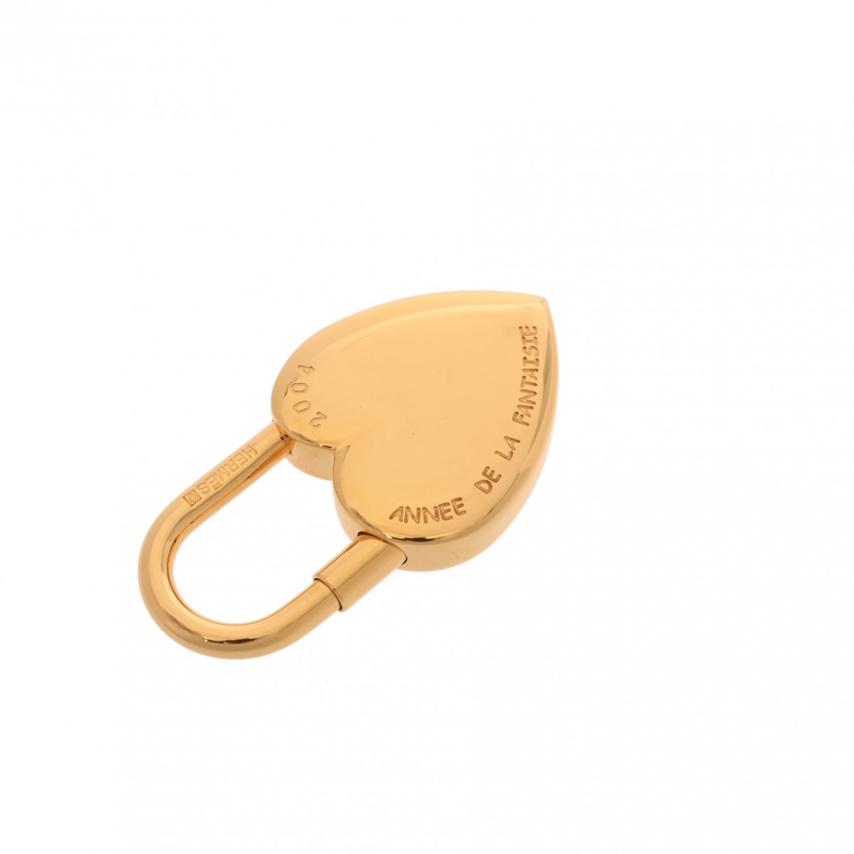 2004年限定・HERMESエルメスカデナハート 未使用品 HERMES(エルメス) 2004年限定 Heart cadena charm ハート 鍵