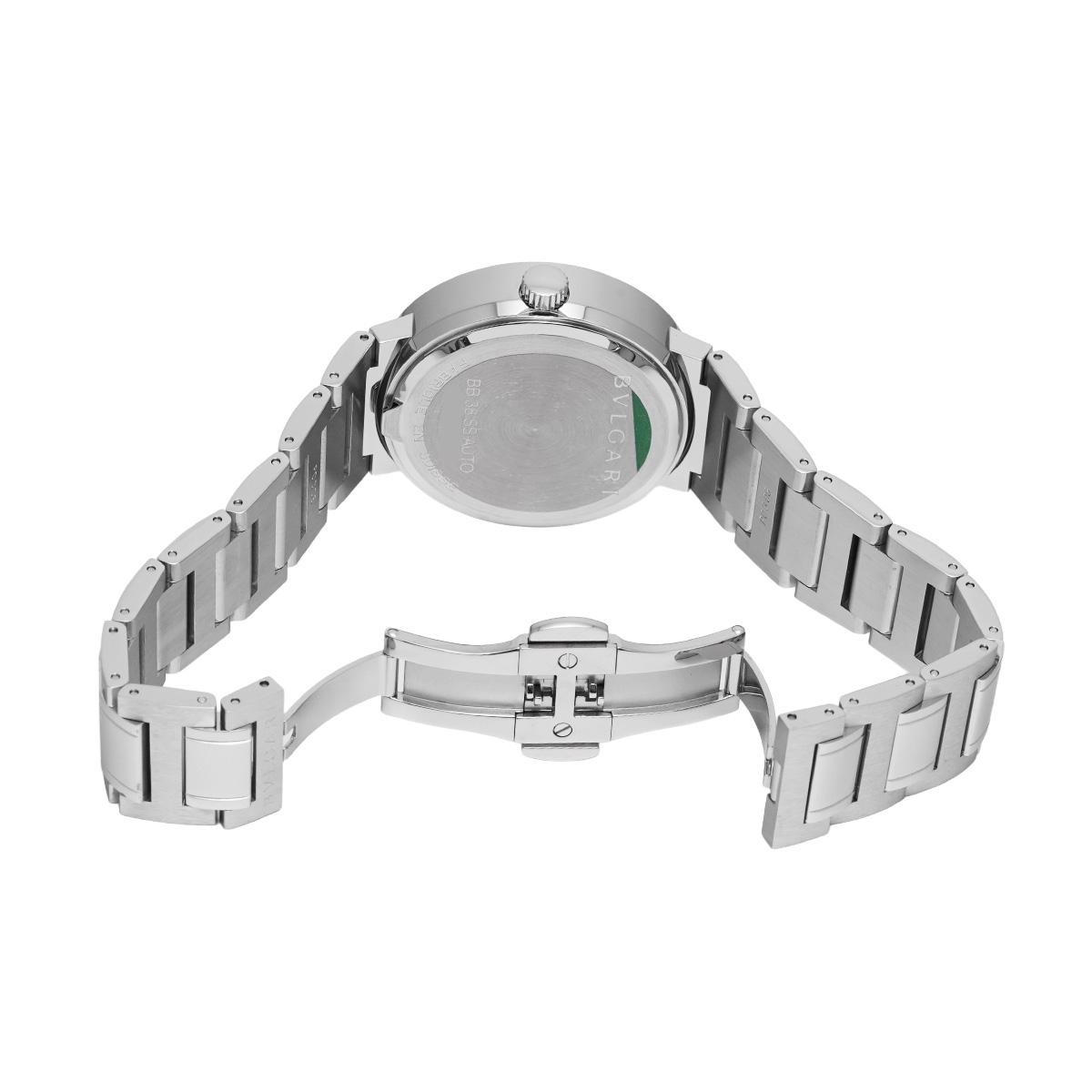 ブルガリ ブルガリブルガリ BB38SSAUTO ブラック メンズ 時計