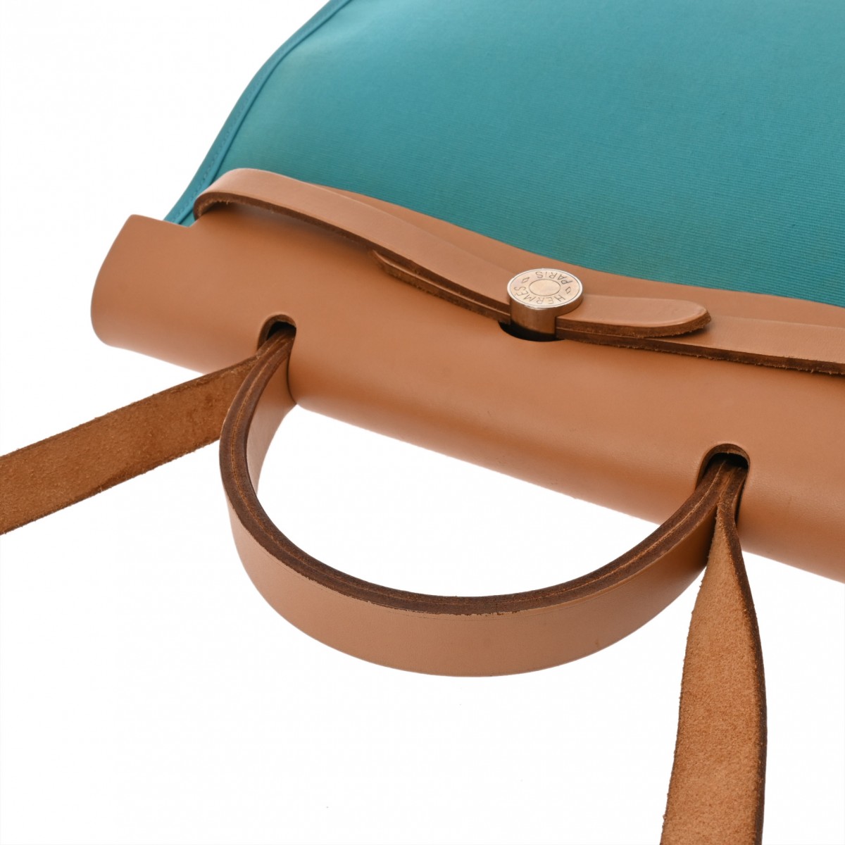 エルメス エールバッグ ジップ PM 2WAYショルダー ターコイズ