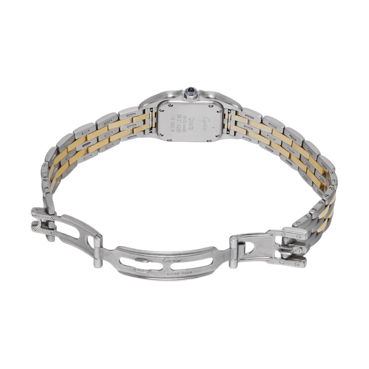 カルティエ パンテール SM W25029B6 シルバー レディース 時計 【中古