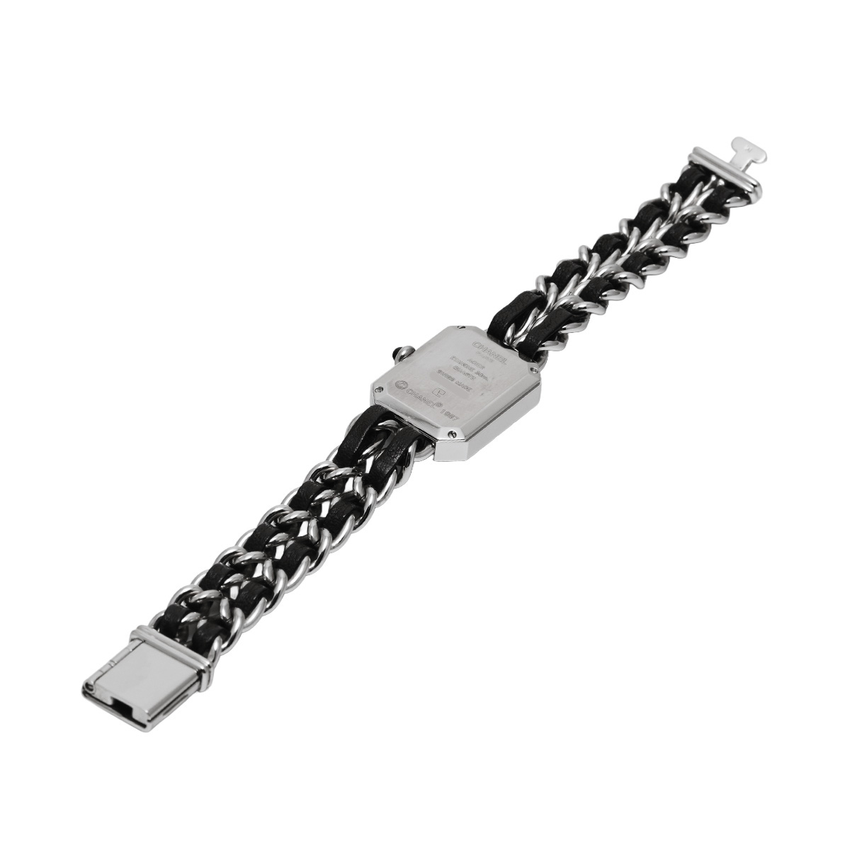 シャネル プルミエール M H0451 ブラック レディース 時計 【中古