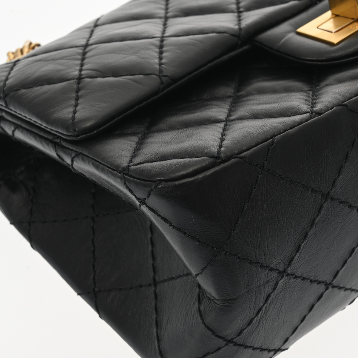 シャネル 2.55 ミニハンドバッグ 20cm マトラッセ チェーン