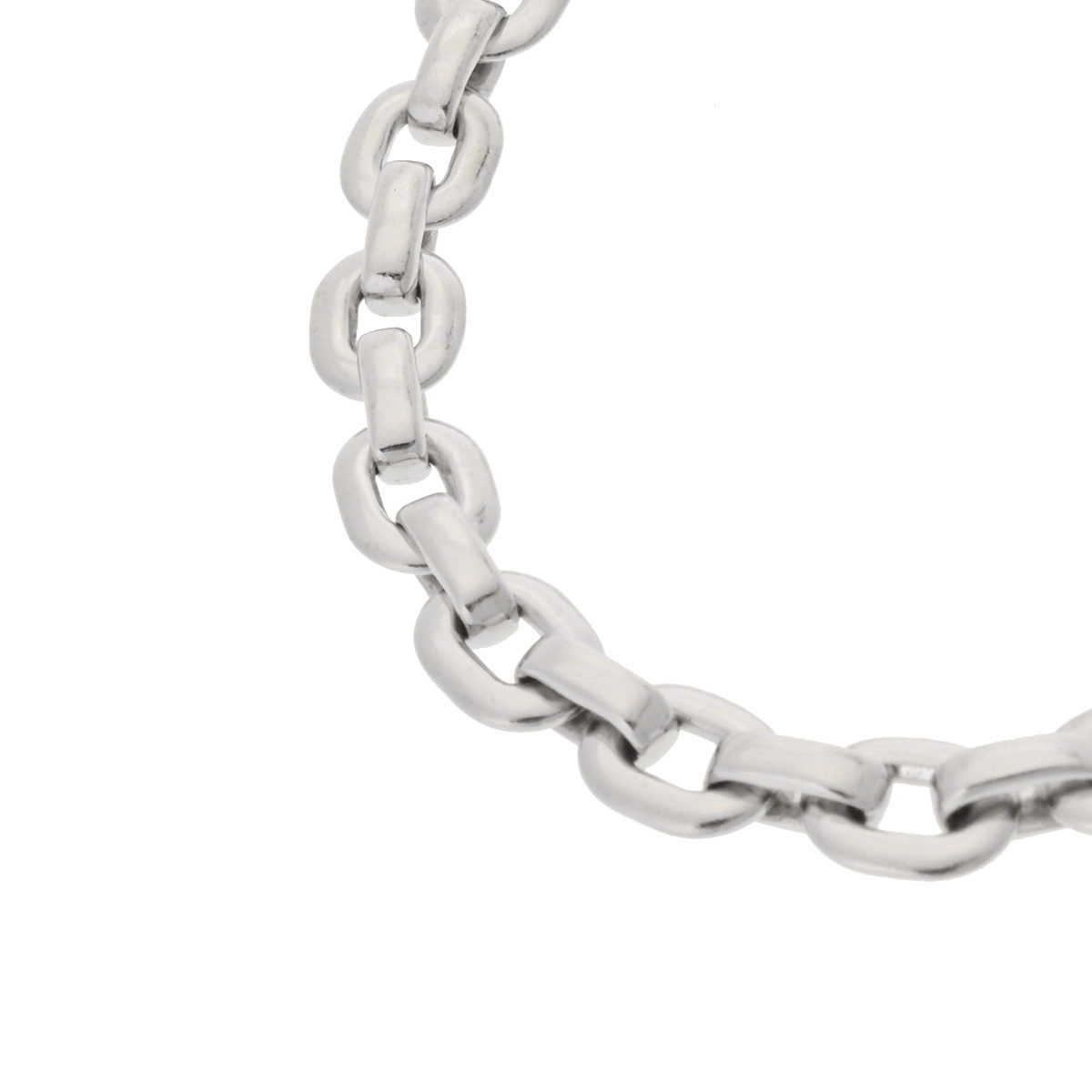 カルティエ　ホワイトゴールドチェーン CRB7009100 - サントス ドゥ カルティエ ネックレス - ホワイト