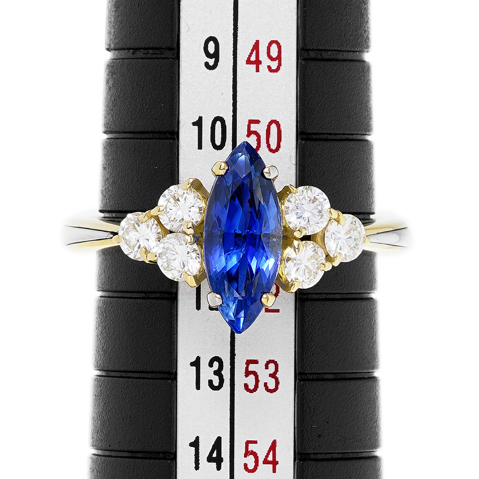 k18プラチナ900ダイヤモンドリング11号 5.3g - リング(指輪)