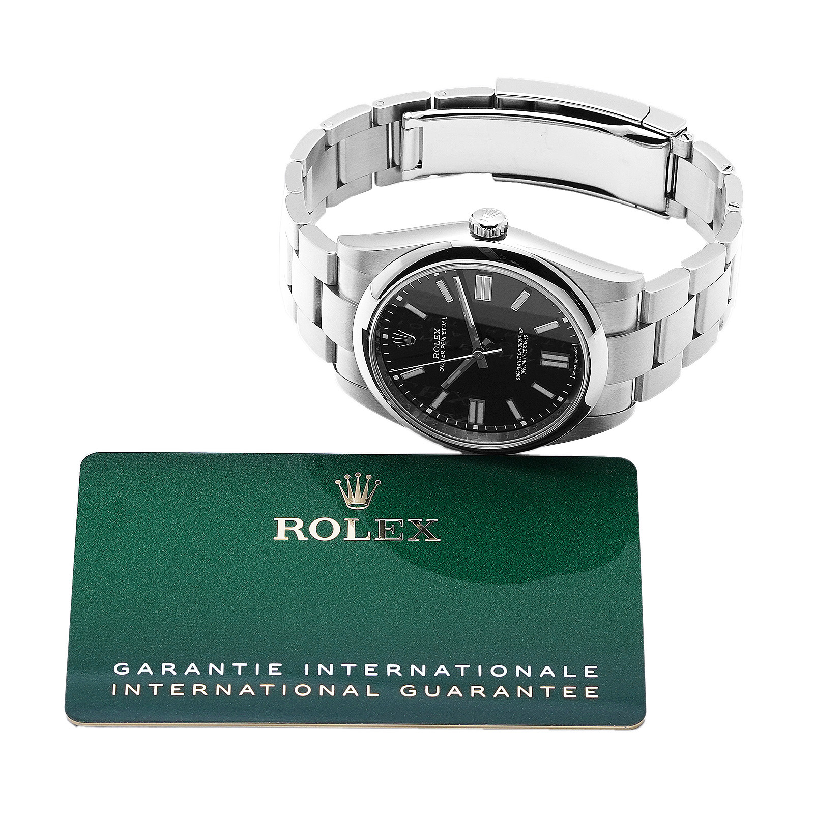 ロレックス ROLEX 124300 ランダムシリアル ブライトブラック メンズ 腕時計