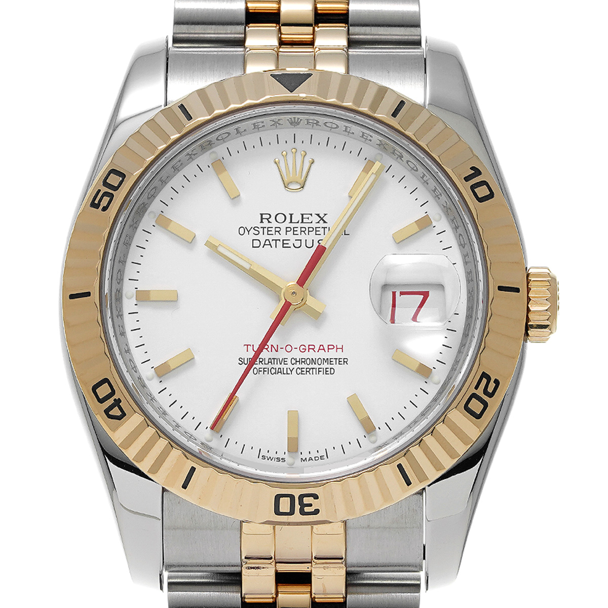ロレックス ROLEX 116263 F番(2004年頃製造) ホワイト メンズ 腕時計