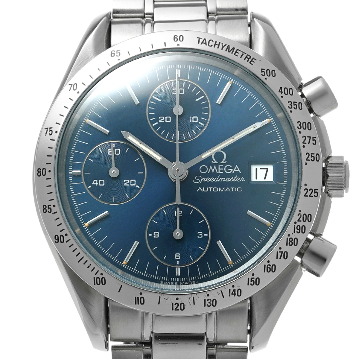 オメガ / OMEGA スピードマスター デイト 3511.80 ブルー メンズ 時計 【中古】【wristwatch】