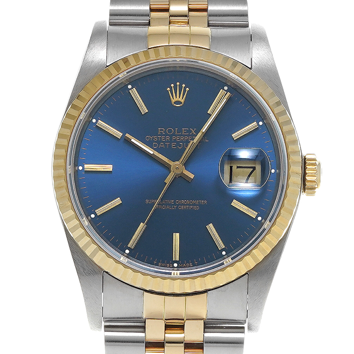 ロレックス ROLEX 16233 R番(1988年頃製造) ブルー メンズ 腕時計