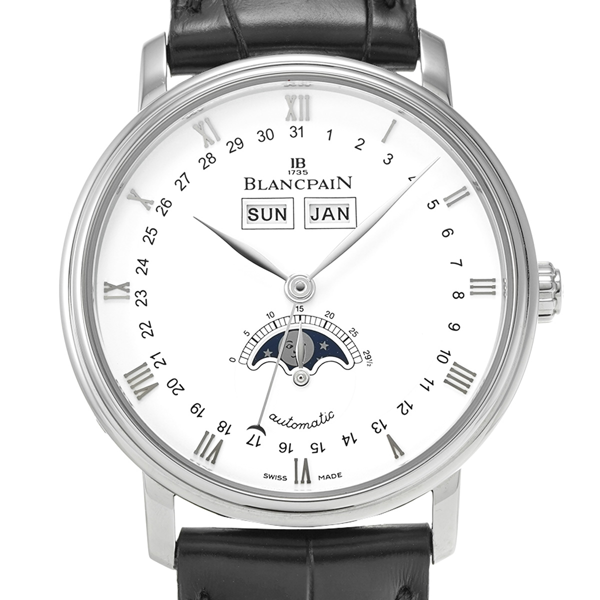 ブランパン Blancpain 6263 1127 55B ホワイト メンズ 腕時計