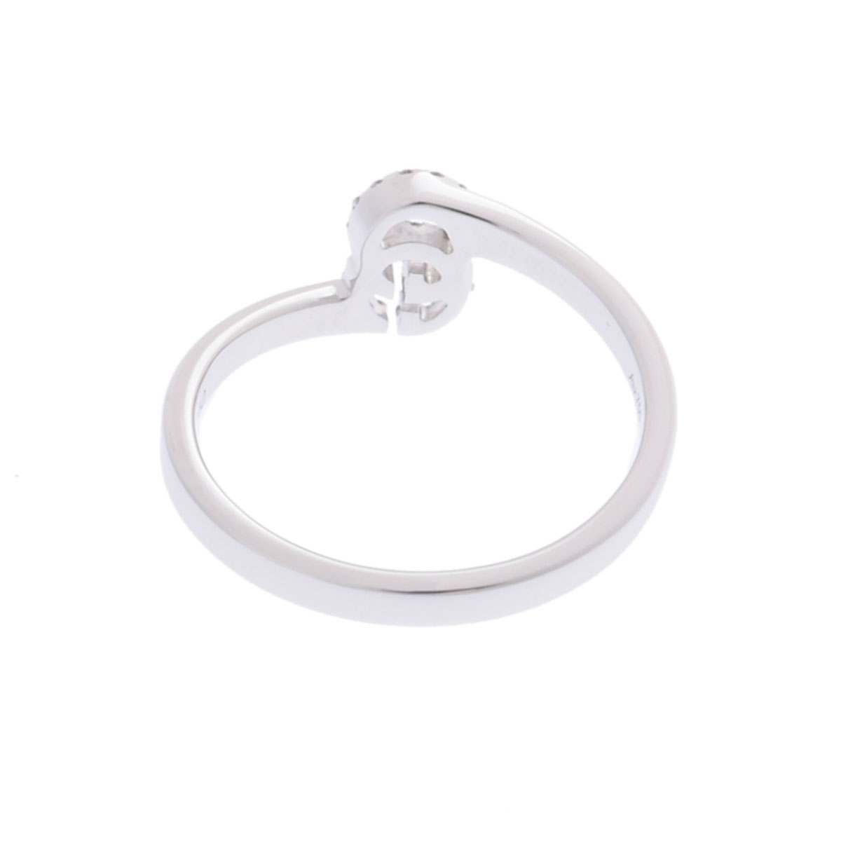 グッチ GGランニング リング シルバー K18ホワイトゴールド WG