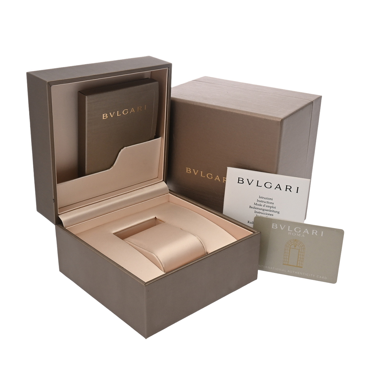 ブルガリ ブルガリブルガリ 102110 シルバー メンズ 時計 【中古