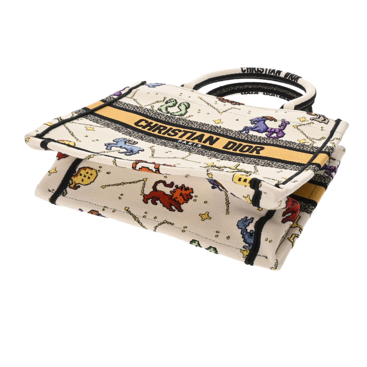 ディオール BOOK TOTEバッグ スモール ピクセルゾディアックエン