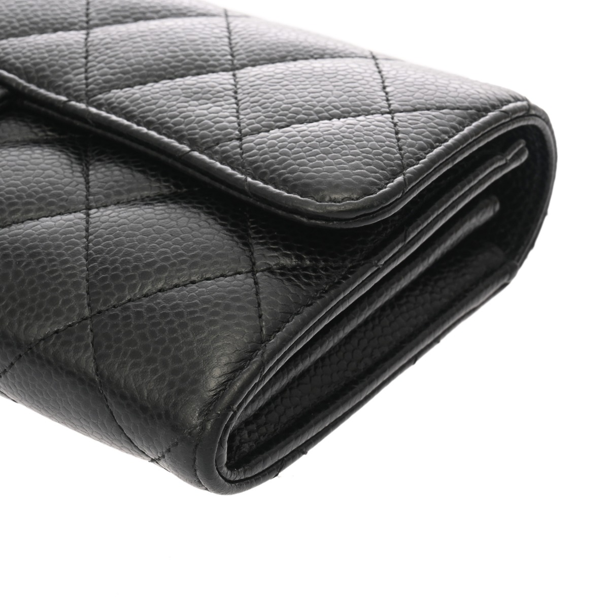 シャネル マトラッセ クラシックロング フラップウォレット