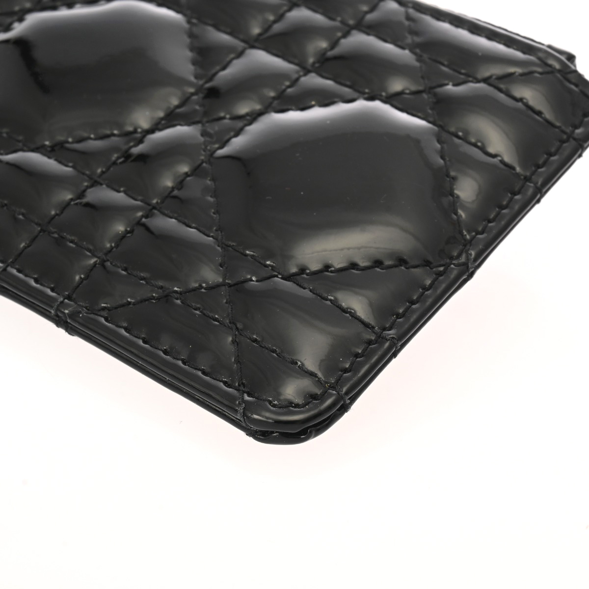 ディオール カナージュ LADY DIORコインホルダー ブラック