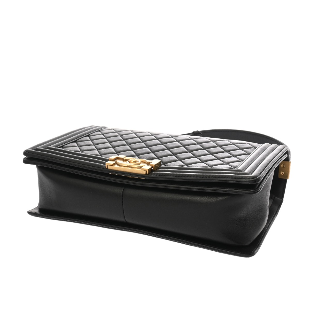 シャネル ボーイシャネル チェーンショルダー28cm ブラック A92193