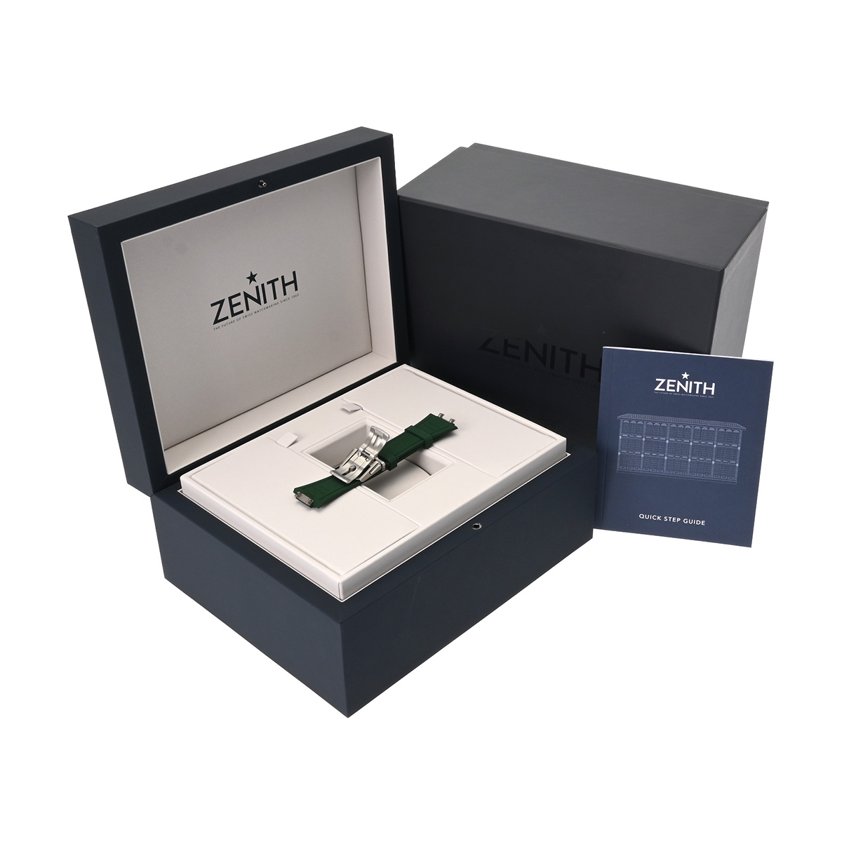 中古 ゼニス ZENITH 03.9300.3620/01.I001 シルバー メンズ 腕時計