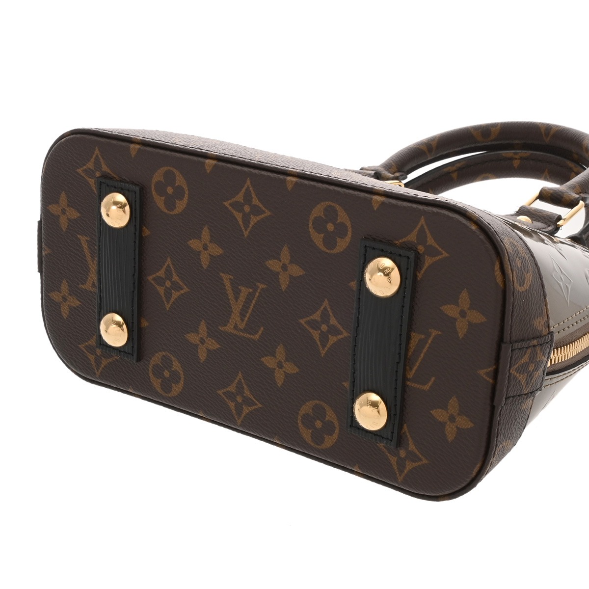 ルイ ヴィトン モノグラムヴェルニ アルマ BB シャンパーニュ