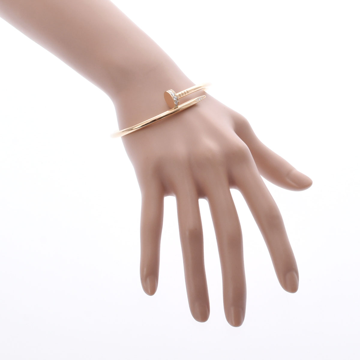 カルティエ ジュストアンクル ブレスレット SM #19 ゴールド K18