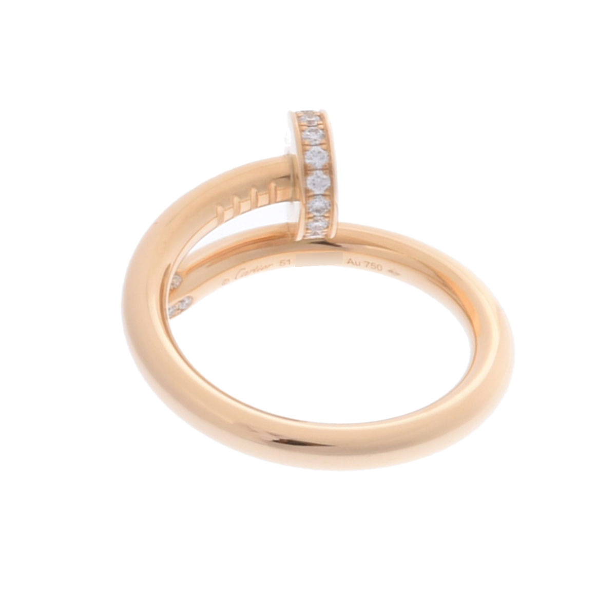 カルティエ ジュストアンクルリング #51 ゴールド K18イエローゴールド