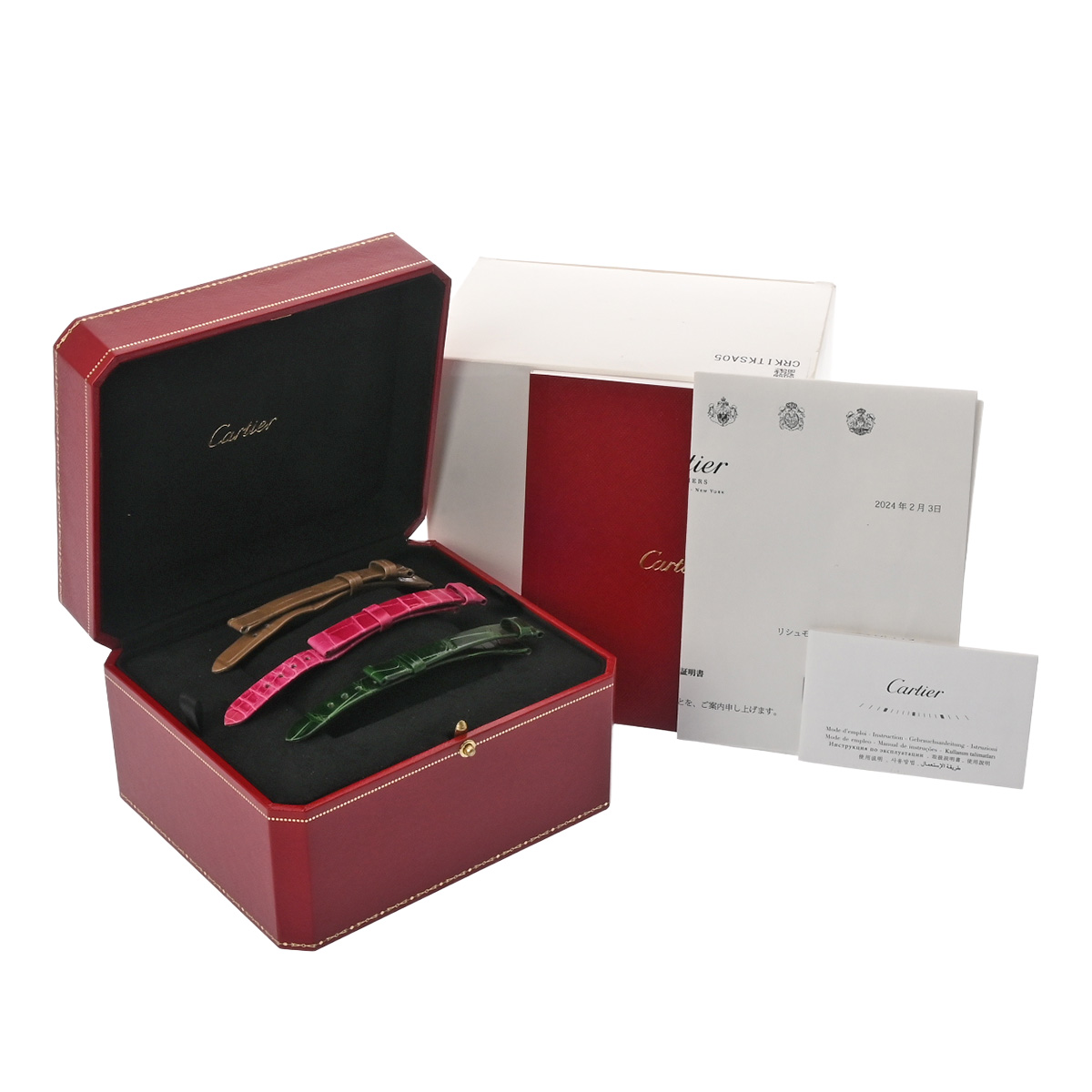 カルティエ ベニュワール 1920 SM WGBA0007 シルバー レディース