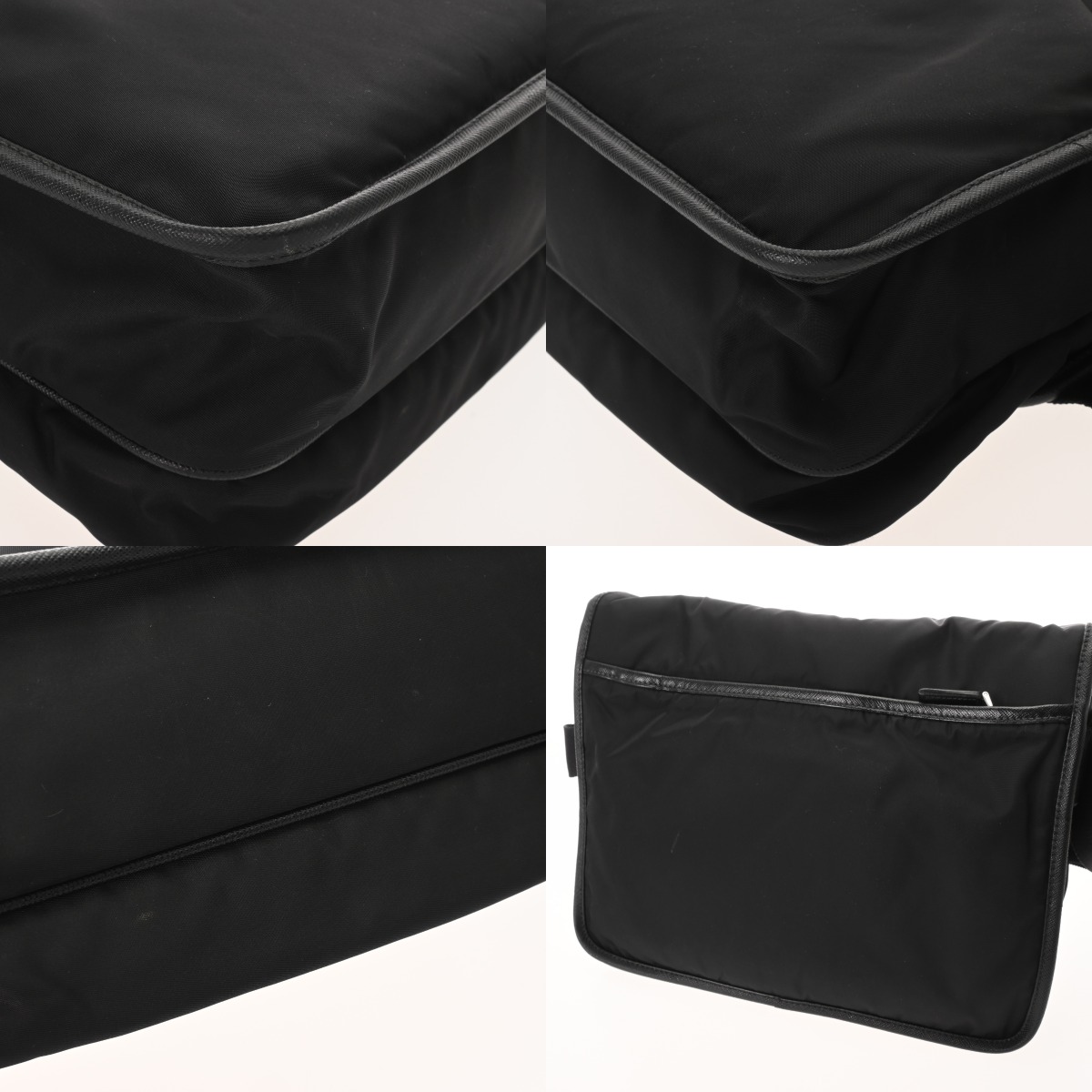 プラダ メッセンジャーバッグ プラダ メッセンジャーバッグ ブラック 2VD768 ナイロン メンズ