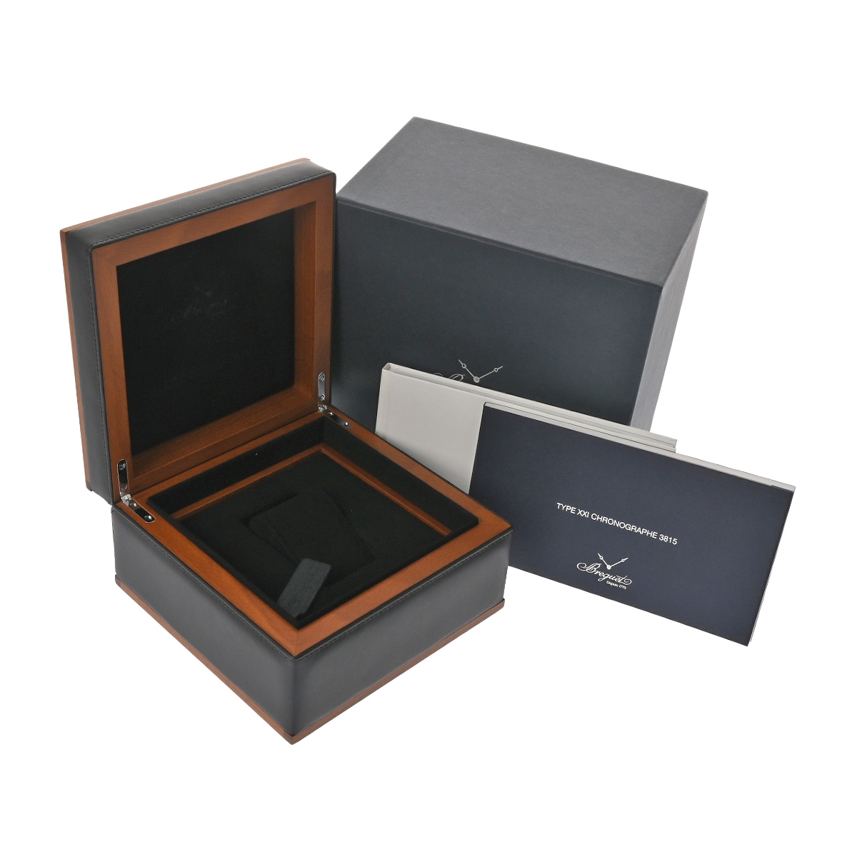 りすけ ブレゲ タイプXXI リミテッド 3815TI/HM/3ZU ブラック メンズ