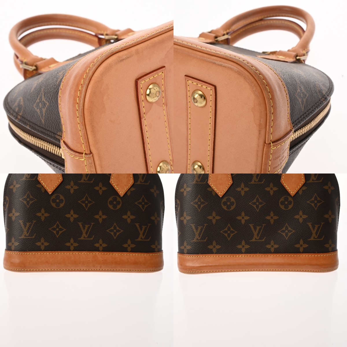ルイ ヴィトン モノグラム アルマ BB 2WAY ブラウン M46990 モノグラム