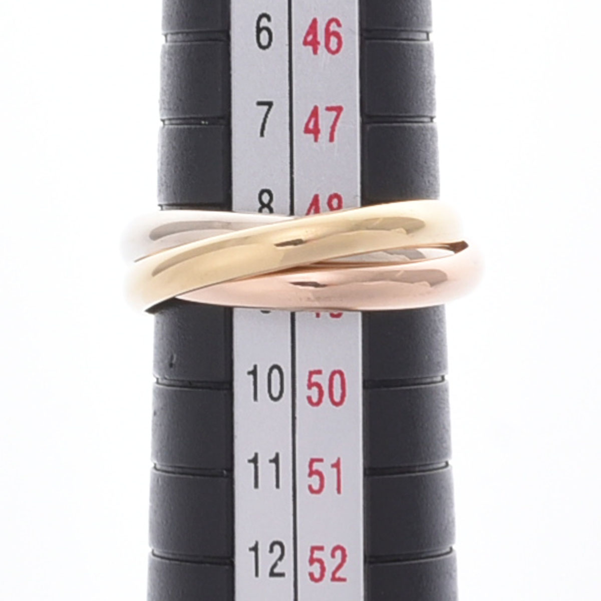 カルティエ トリニティリング #49 ゴールド K18イエローゴールド