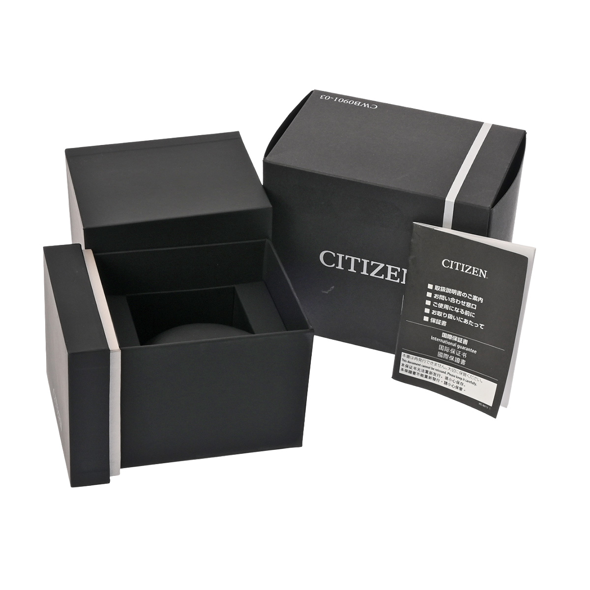 シチズン アテッサ エコ・ドライブ CC3081-52E ブラック メンズ