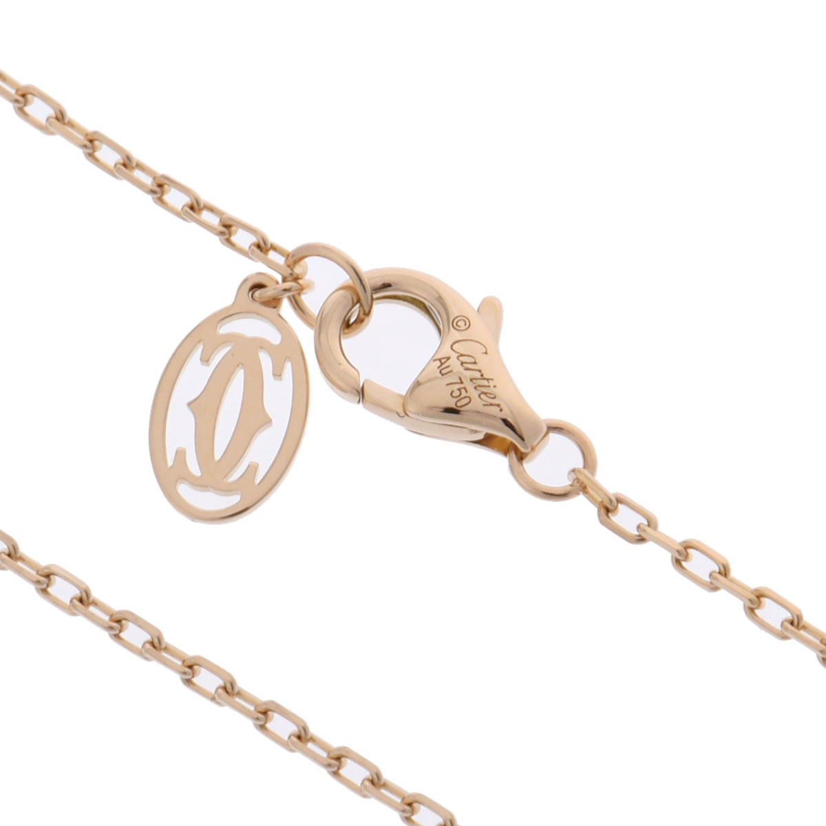 【新品未使用】カルティエ　ジュストイエローゴール　アンクル Cartier カルティエ CARTIER ジュストアンクル ネックレス 18金